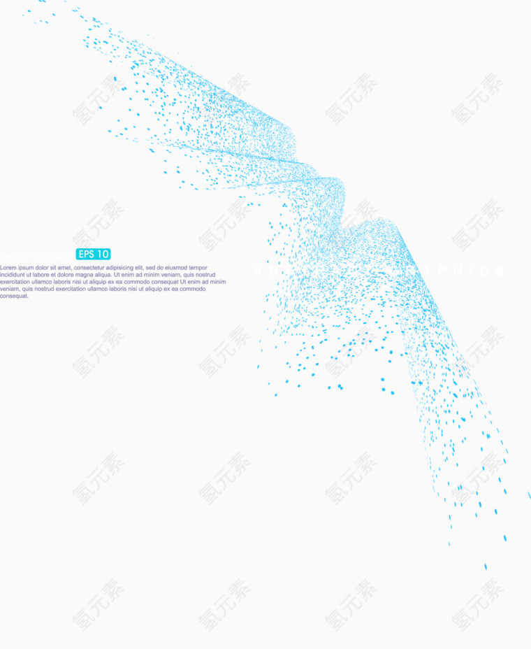 蓝色科技方向微粒