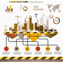 矢量时尚环境环保主题信息图表
