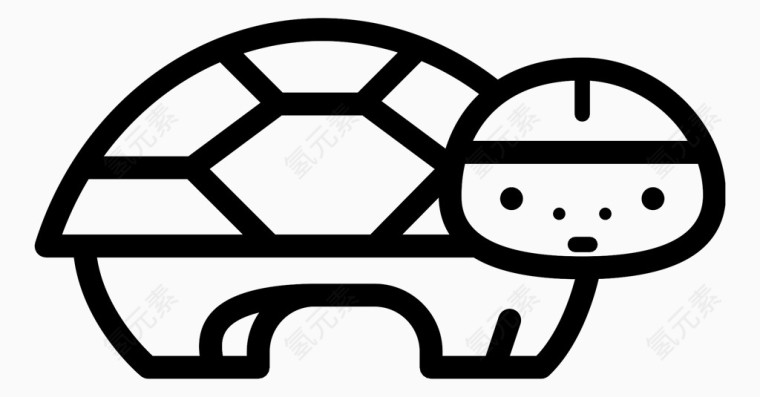 简约 动物 线条 生肖
