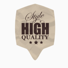 高质量牛皮纸标签