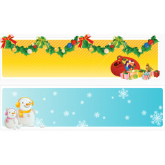 圣诞节节日促销png矢量素材