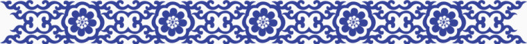 青花瓷古典矢量条纹