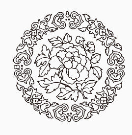 花图案