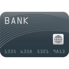 银行卡png矢量元素