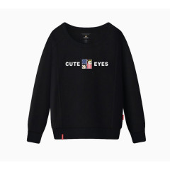 女士印花纯棉卫衣