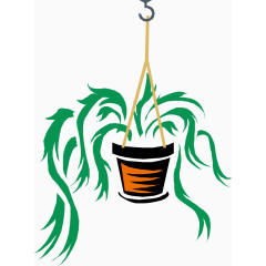 花园洋房空吊植物