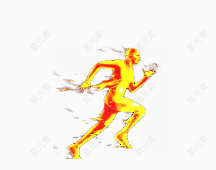 运动的人
