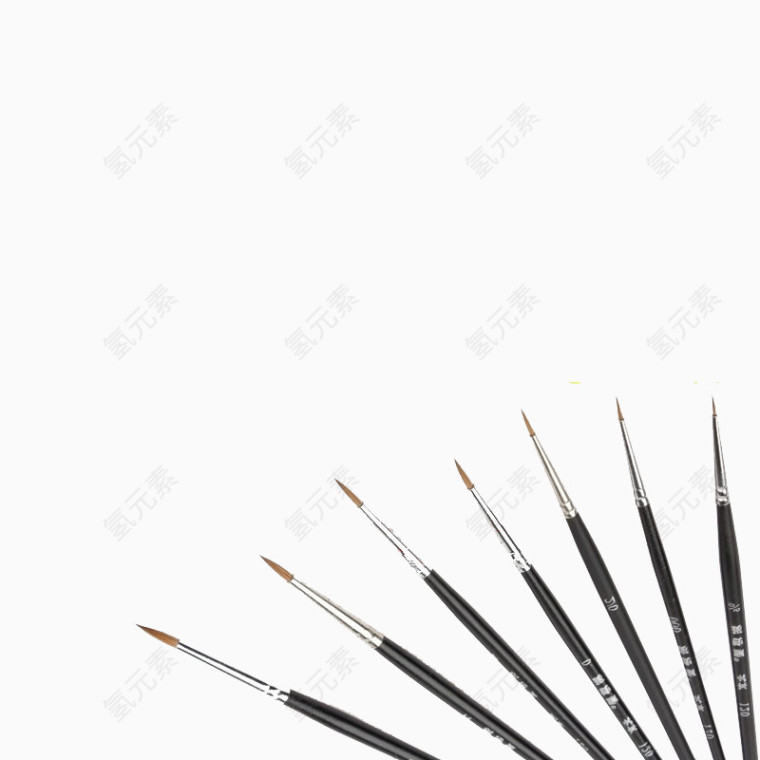 个性毛笔