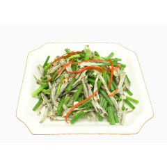 青炒银鱼丝