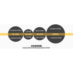 商务圆形流程图.