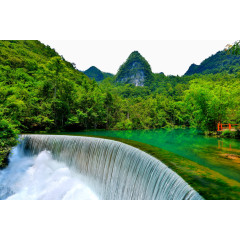 唯美的荔波小七孔