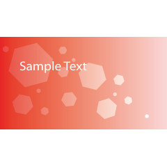 矢量时尚名片模板