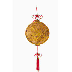 传统古典木制雕刻挂饰