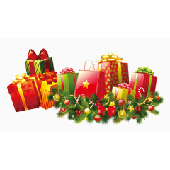 不同样式的礼物盒