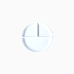 新骨瓷三色分隔盘子早餐碟子