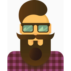 父亲节装饰元素