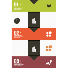 创意PPT元素信息标签素材