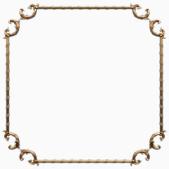 精美欧式金属边框花纹