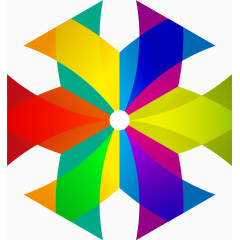 矢量时尚色彩形状