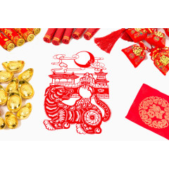 金元宝红包中国结