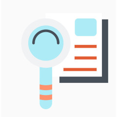 矢量放大镜文件素材