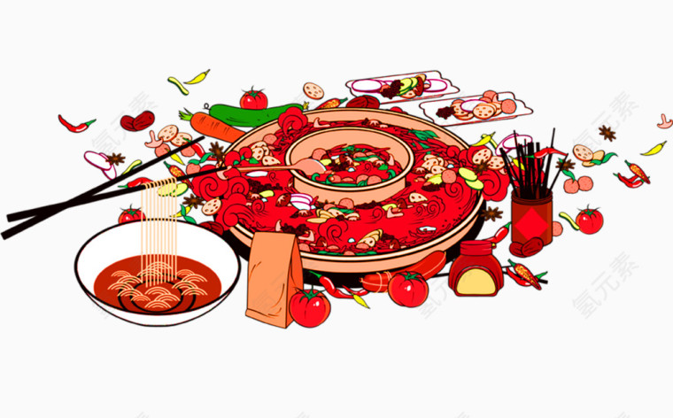 年夜饭火锅