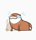 水獭卡通表情包