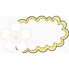创意樱花边框
