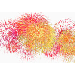 彩色烟花