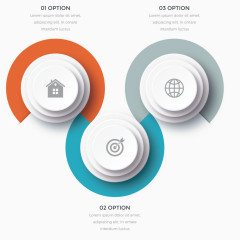 创意信息图表矢量元素