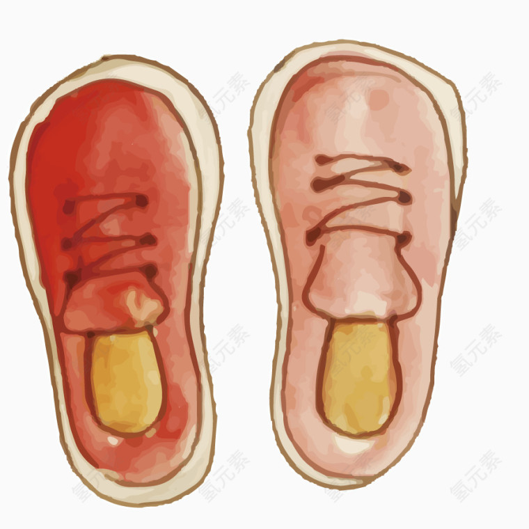 矢量男孩鞋子
