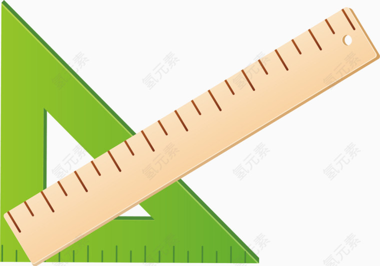 尺子png矢量元素