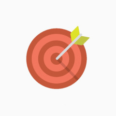 正中红心的飞镖