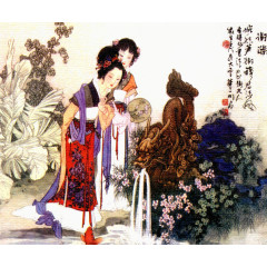 国画美女
