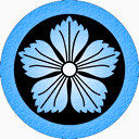 月饼花纹图案桌面图标