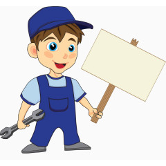 修理工的告示牌