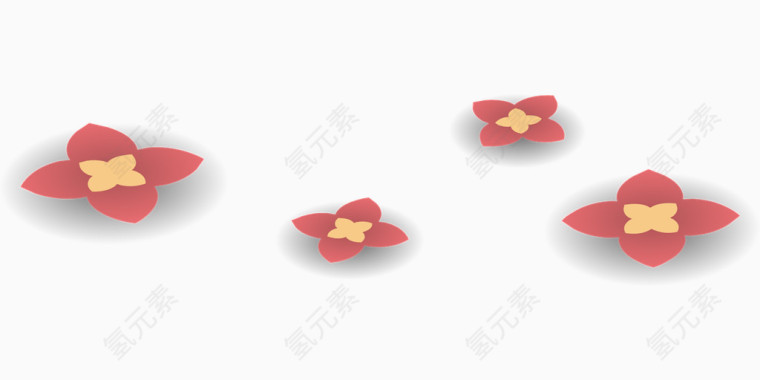 红色的花灯