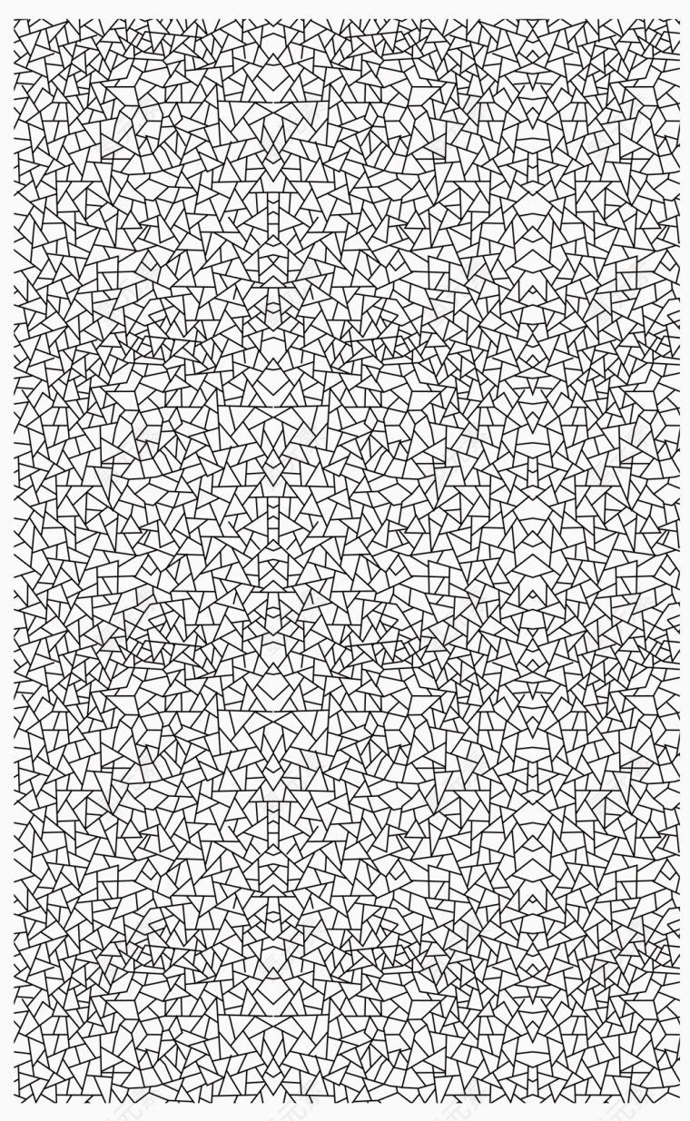 青花瓷碎片背景