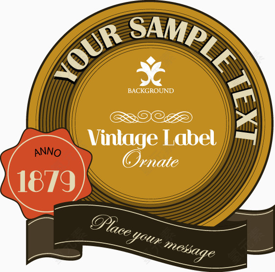 褐色古法酿酒图标