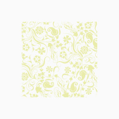 矢量花藤花纹素材