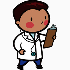 医生卡通人物图案