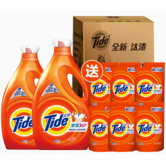 汰渍高端洗衣液大礼包素材