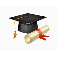 学士帽和通知书