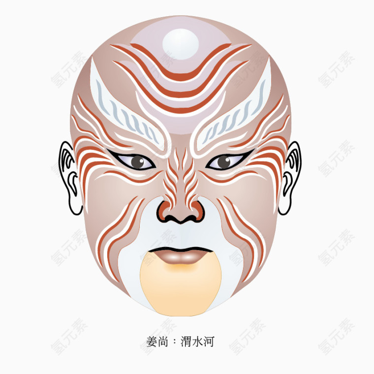 脸谱素材