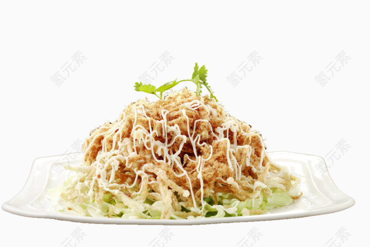 美味肉松沙拉