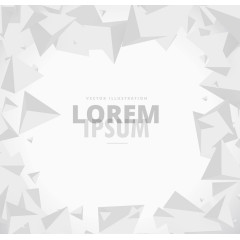 几何灰色背景边框