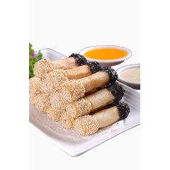 香脆芝麻香芋卷