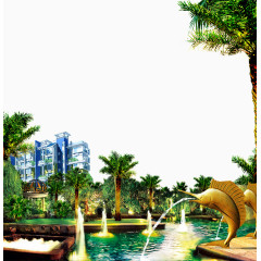 地产花园式楼盘