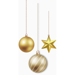 矢量手绘圣诞装饰球