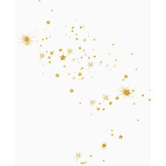 金色灿烂的星光